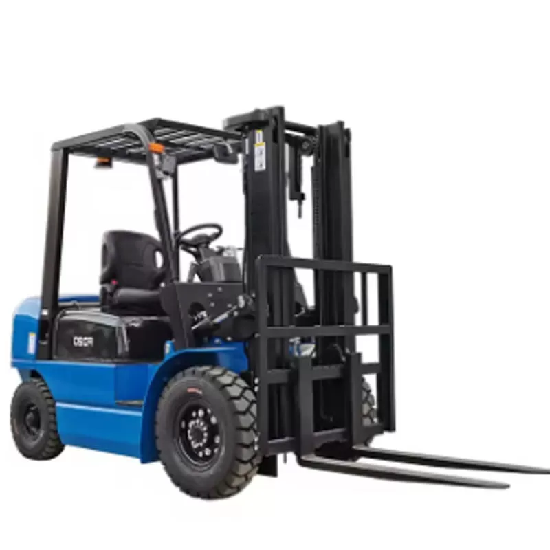 Carretillas elevadoras di&eacute;sel de 1,5, 2, 2,5, 3, 3,5, 4 y 5 toneladas, de China, equipadas con motores importados y fabricadas en China.