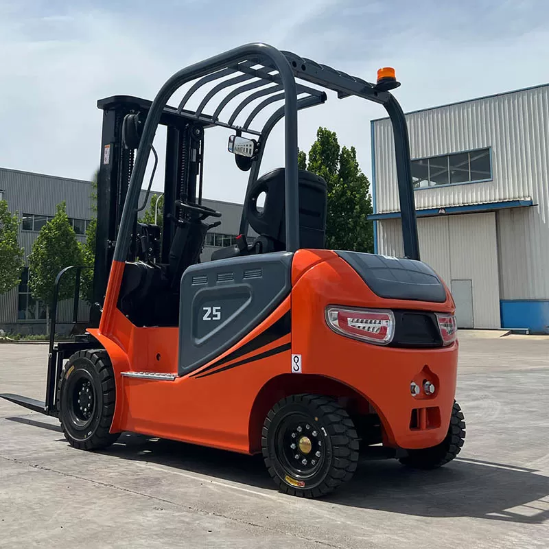 رافعة شوكية كهربائية صينية جديدة مزودة ببطارية ومحرك تيار متردد، حاصلة على شهادة CE.