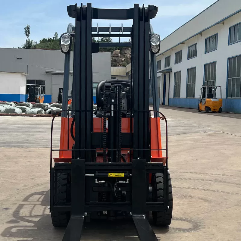 رافعة شوكية كهربائية صينية جديدة مزودة ببطارية ومحرك تيار متردد، حاصلة على شهادة CE.