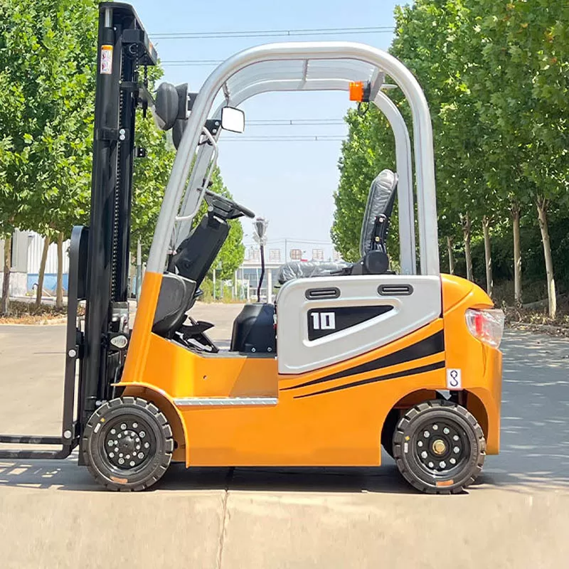 China Portable All-Terrain Battery-Powered 1.0-ton Electric Forklift Truck