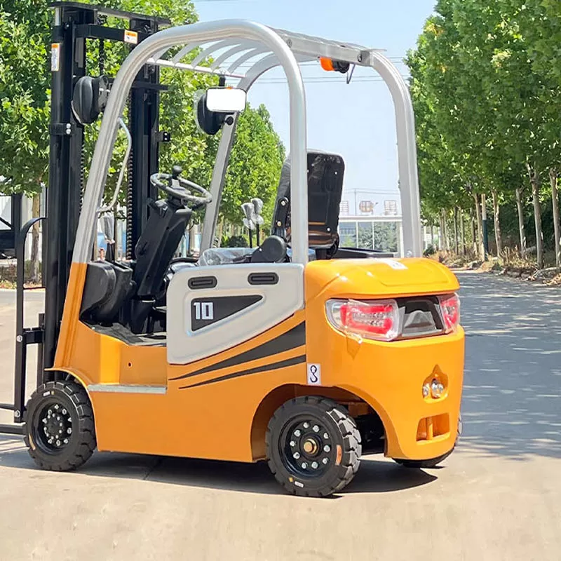 China Portable All-Terrain Battery-Powered 1.0-ton Electric Forklift Truck
