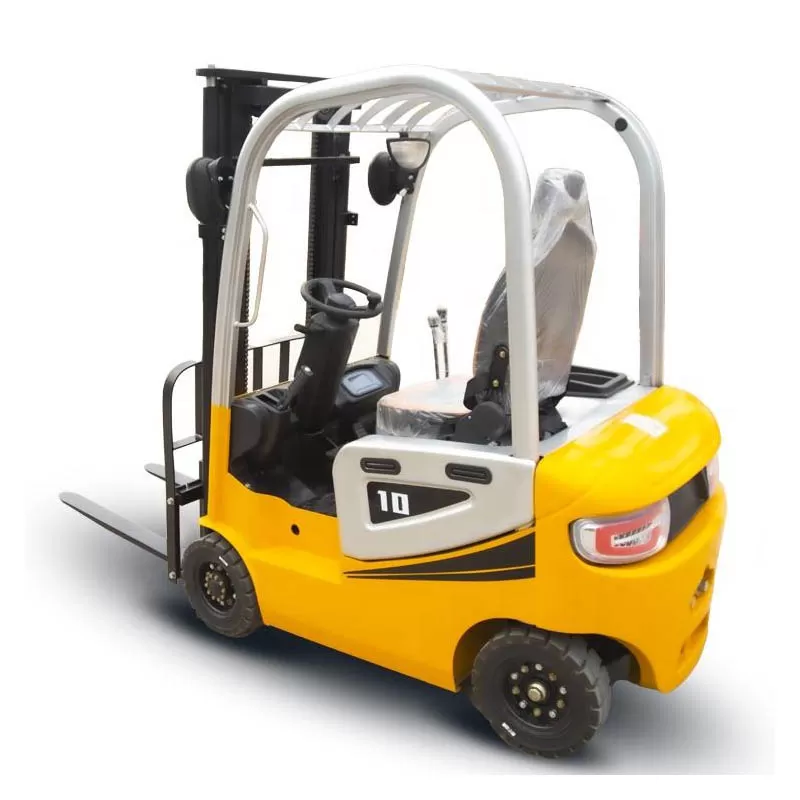 China Portable All-Terrain Battery-Powered 1.0-ton Electric Forklift Truck