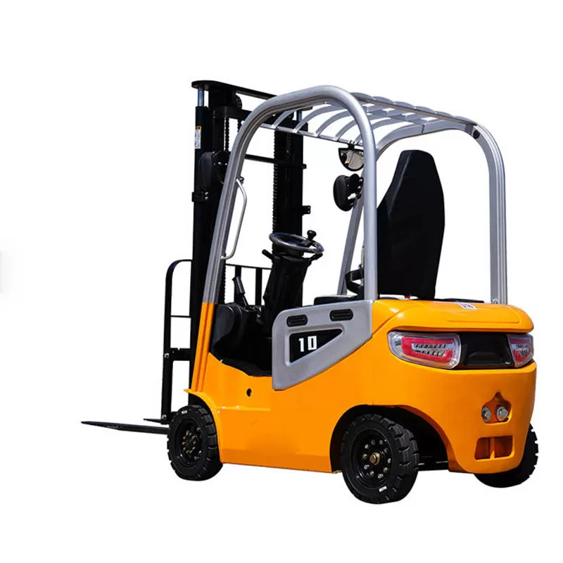 China Portable All-Terrain Battery-Powered 1.0-ton Electric Forklift Truck