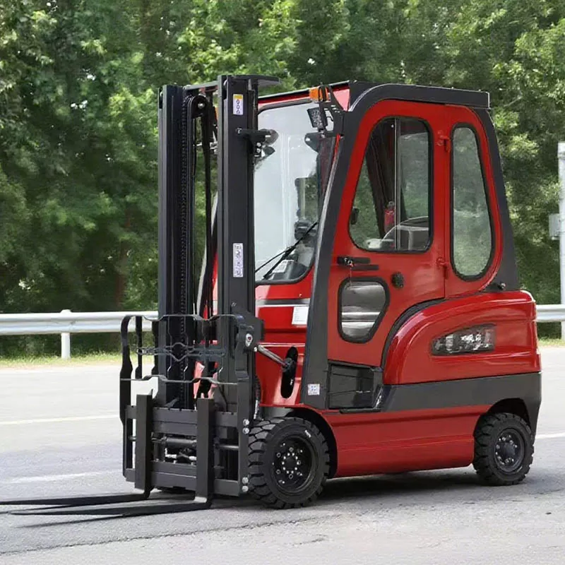 1.6-ton adjustable fork width electric stacker - essential for warehouse logistics.