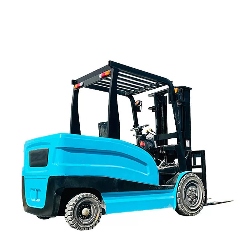 رافعة شوكية سريعة التوصيل بإطارات صلبة (رافعة شوكية كهربائية)