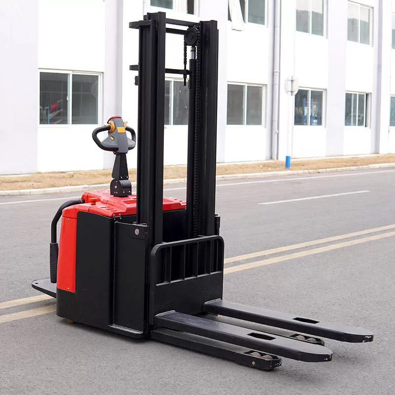 Apilador MontaCargas el&eacute;ctrico de 1,5 toneladas eFork, carretilla elevadora apiladora el&eacute;ctrica con operador a pie