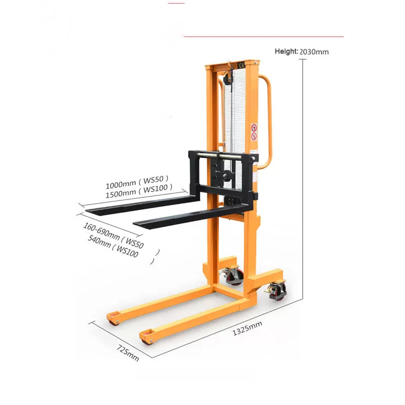 رافعات تكديس المنصات وملحقات الرافعات الشوكية لورش إصلاح الآلات