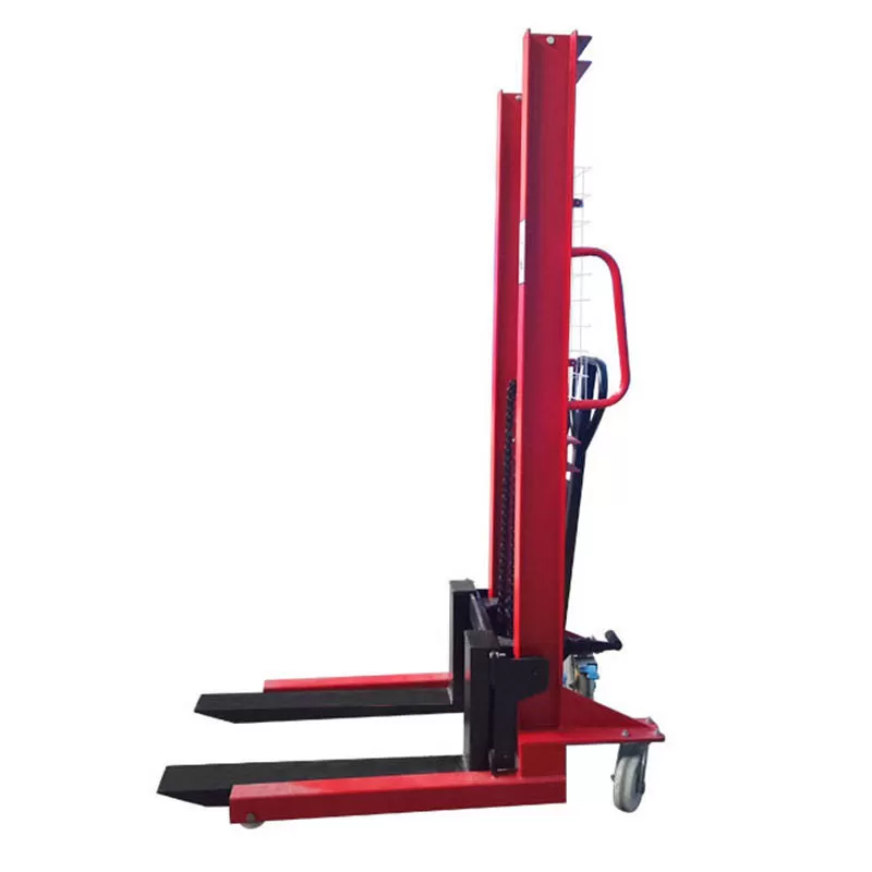 رافعة يدوية هيدروليكية صغيرة لنقل مياه الشرب، رافعة منصات نقالة يدوية، سعر الرافعة الشوكية اليدوية