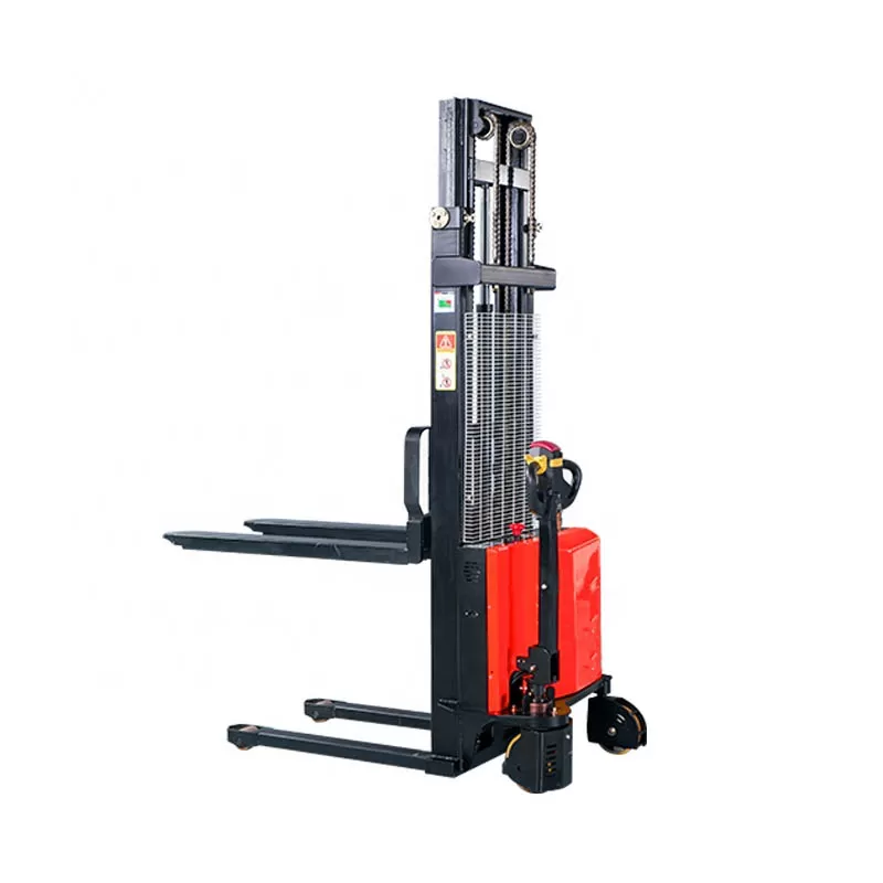 Factory Balance All-Electric Walkie-Talkie Pallet Stacker Price