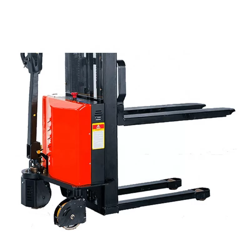Factory Balance All-Electric Walkie-Talkie Pallet Stacker Price
