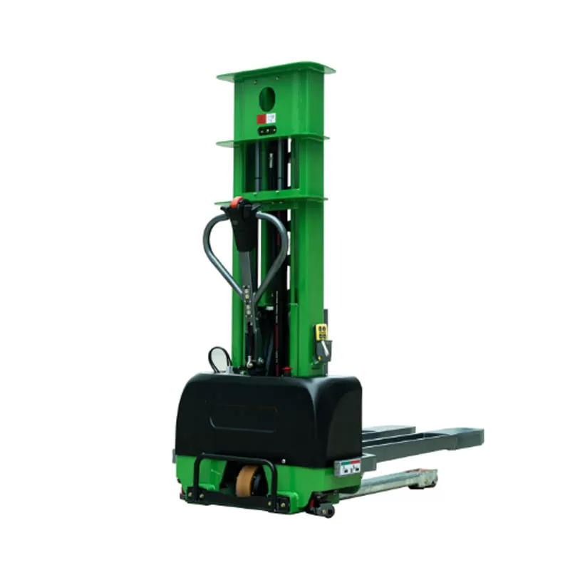Electric stacker 1500kg self-loading stacker forklift lifting height scissor lift warehouse logistics industrial