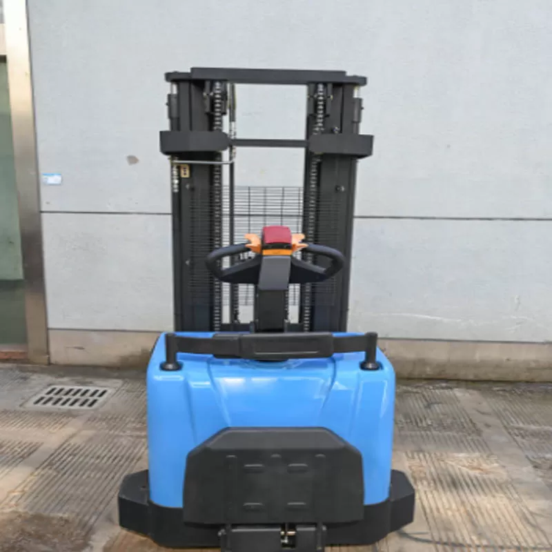 Stacker forklift, heavy-duty design, maximum lifting capacity, stacker, warehouse logistics pallet truck.