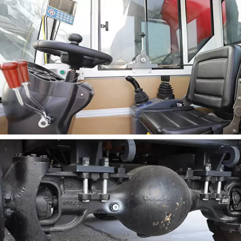 Mini concrete mixer, self-loading concrete mixer, 0.5 m&sup3; concrete mixer truck for sale.