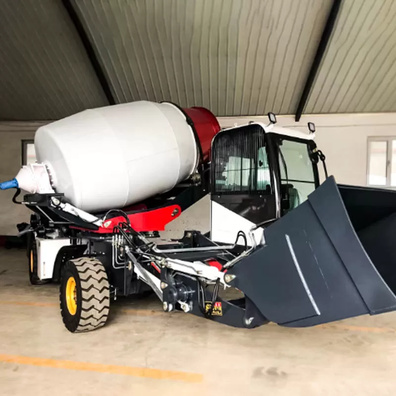 Direct sale of concrete mini mixer trucks, self-loading mini concrete mixer trucks for sale.