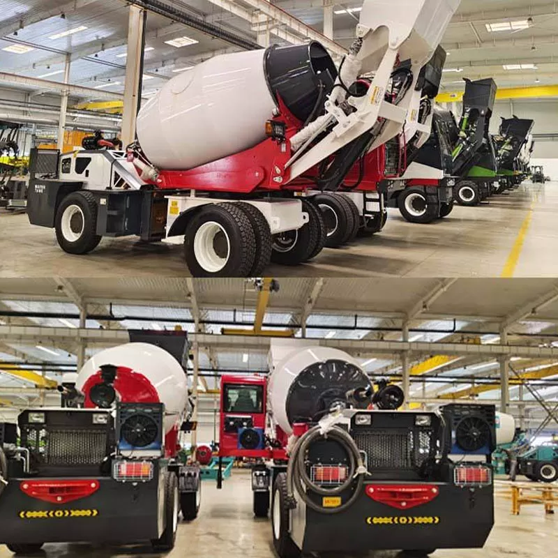 1.2 cubic meter concrete mixer truck price, Chinese factory concrete mixer truck