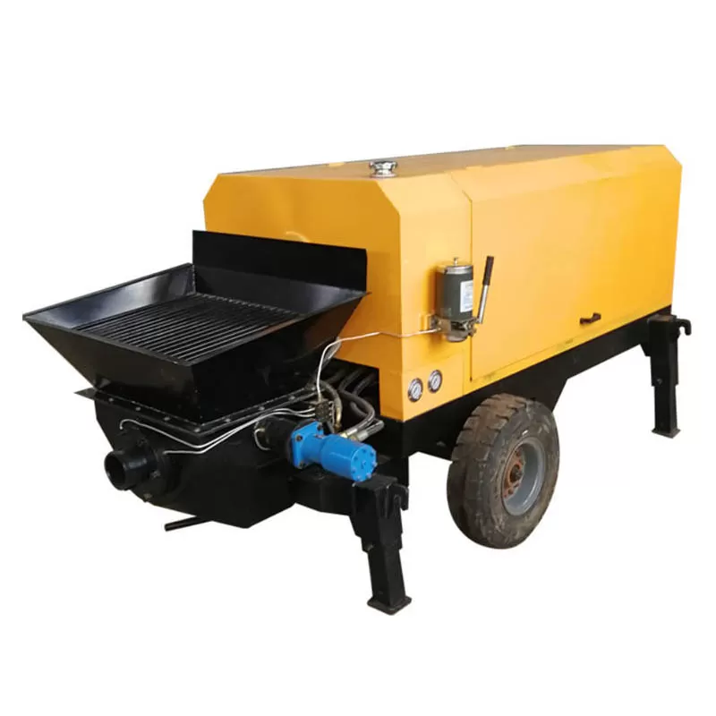 Wholesale supply of high-quality small-scale grouting concrete and fine aggregate conveying electric pumps.