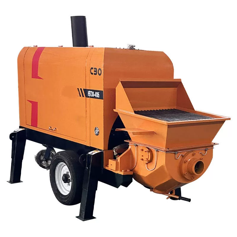 Custom-made diesel-powered 30-type small concrete pump/mini concrete mixing pump