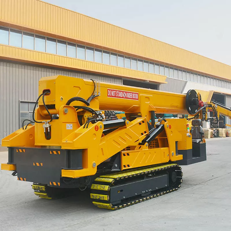 Customized spider cranes: mini 3-ton, 5-ton, and 10-ton spider crawler cranes (EPA EURO5 compliant)