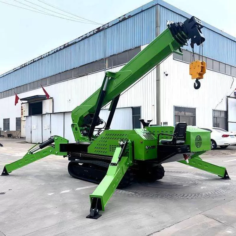 Customized spider cranes: mini 3-ton, 5-ton, and 10-ton spider crawler cranes (EPA EURO5 compliant)