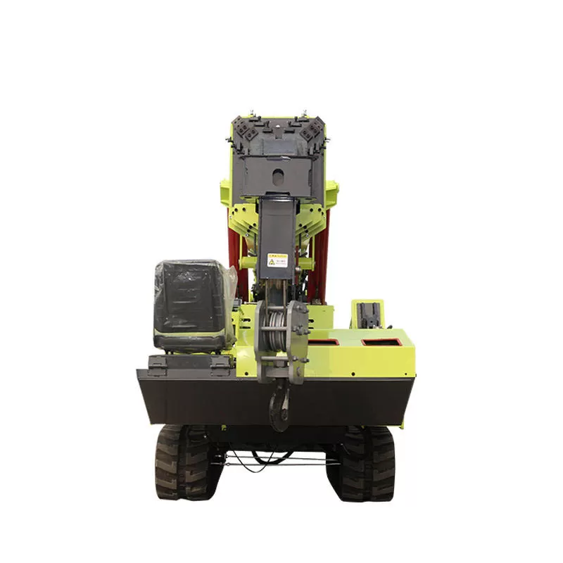 8-ton mini spider crawler crane mobile construction equipment with engine and gearbox core components.