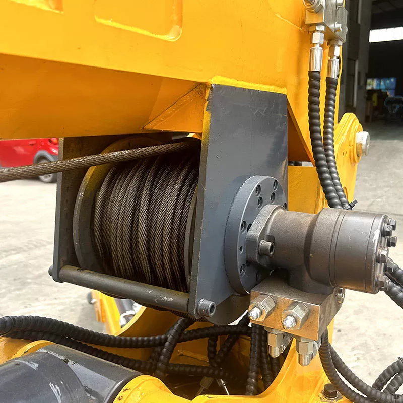 9.2m 3t 5 U-shaped boom spider crane lift, mini crane, small crawler spider crane