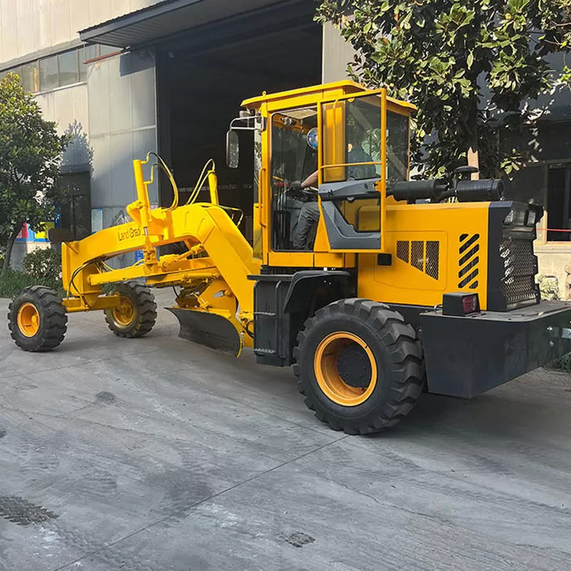 Nuevo producto chino: mininiveladora de 5 toneladas y 100 hp disponible para la venta.