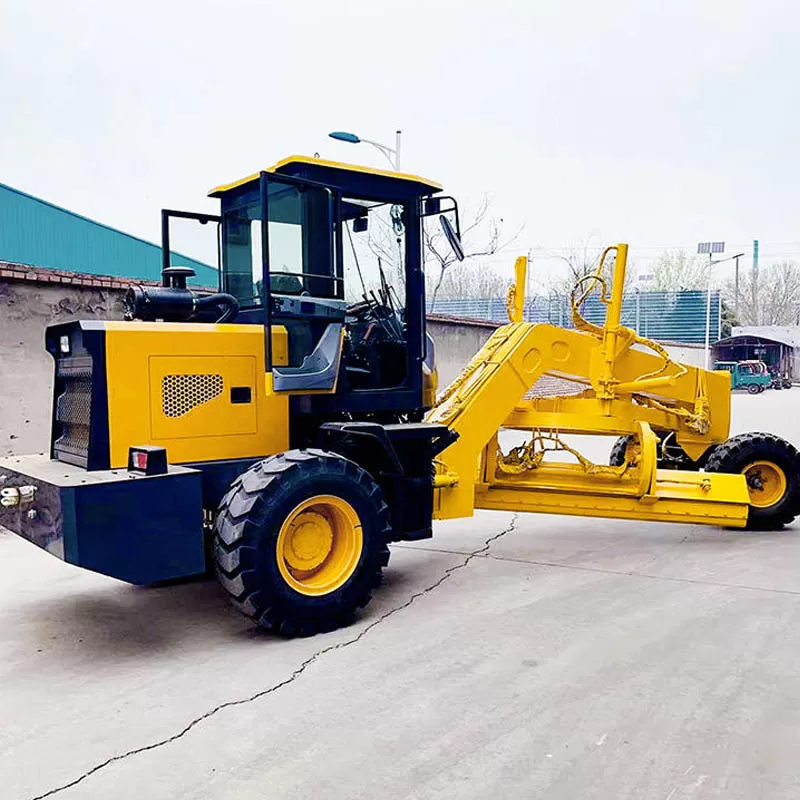 New 100hp mini grader for road construction, available at a discounted price with spare parts.