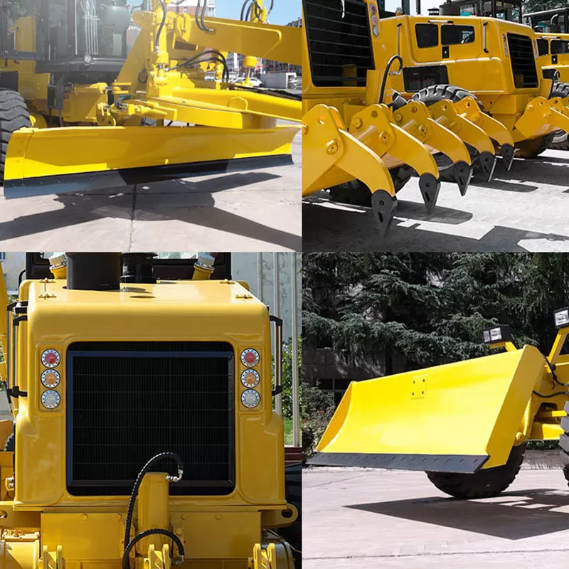 أسعار المصنع مباشرة لجرافات تسوية التربة الحاصلة على شهادة CE، موديلات بقوة 165 حصان، 180 حصان، و220 حصان