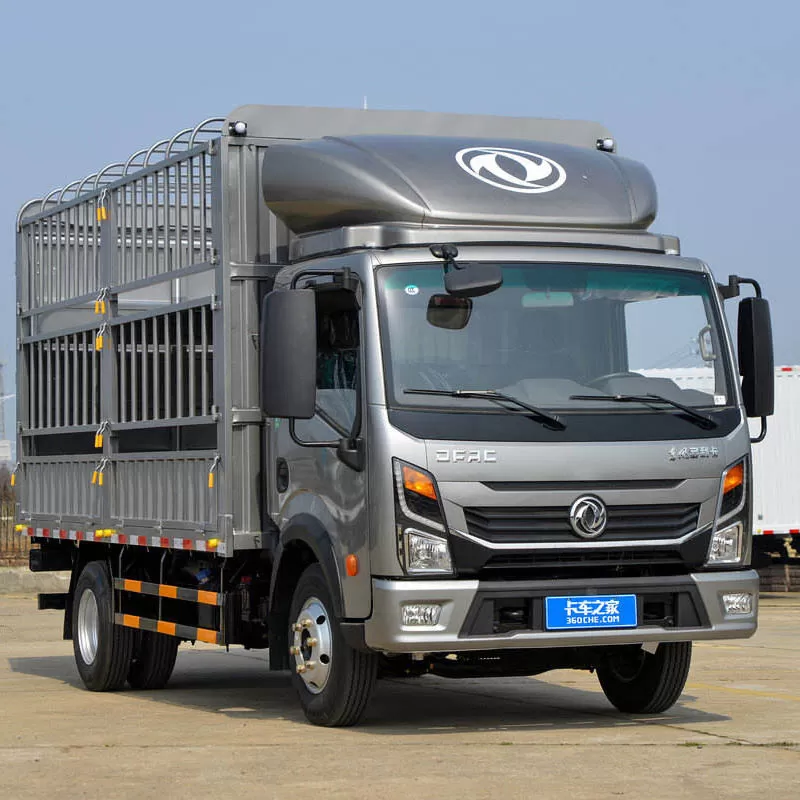 شاحنة دونغفنغ كومينز الخفيفة ذات الكابينة المفردة والسطح المسطح