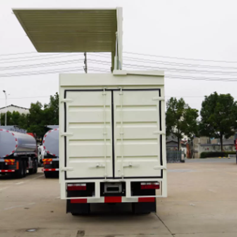 JAC diesel repair vehicle, front-mounted and rear-mounted multi-functional emergency repair vehicle