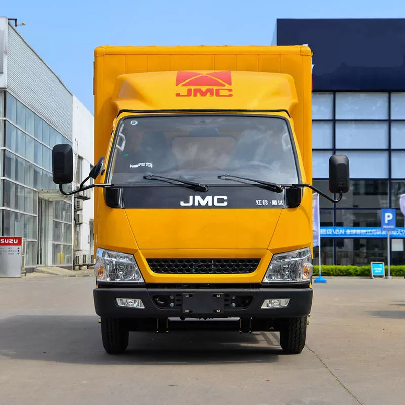 Jiangling 129hp 3.7m single-row enclosed light truck