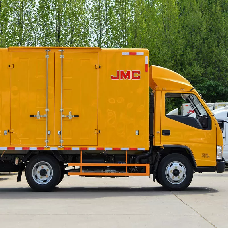 Jiangling 129hp 3.7m single-row enclosed light truck