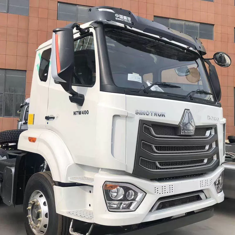 New 400hp RHD Sinotruk Howo tractor-head Euro 2 diesel 6x4 truck sold in Tanzania