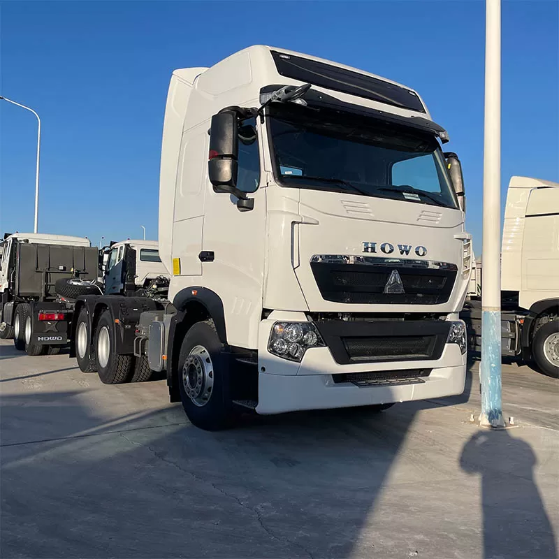High-Quality Sinotruk HOWO T7H 430 HP Tractor Unit (Euro II/III Standard, HW76/79 Cab)