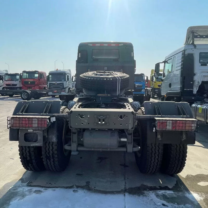 El codiciado cami&oacute;n tractor Howo TX de 371 caballos de fuerza, que cumple con la nueva normativa de emisiones Euro II.