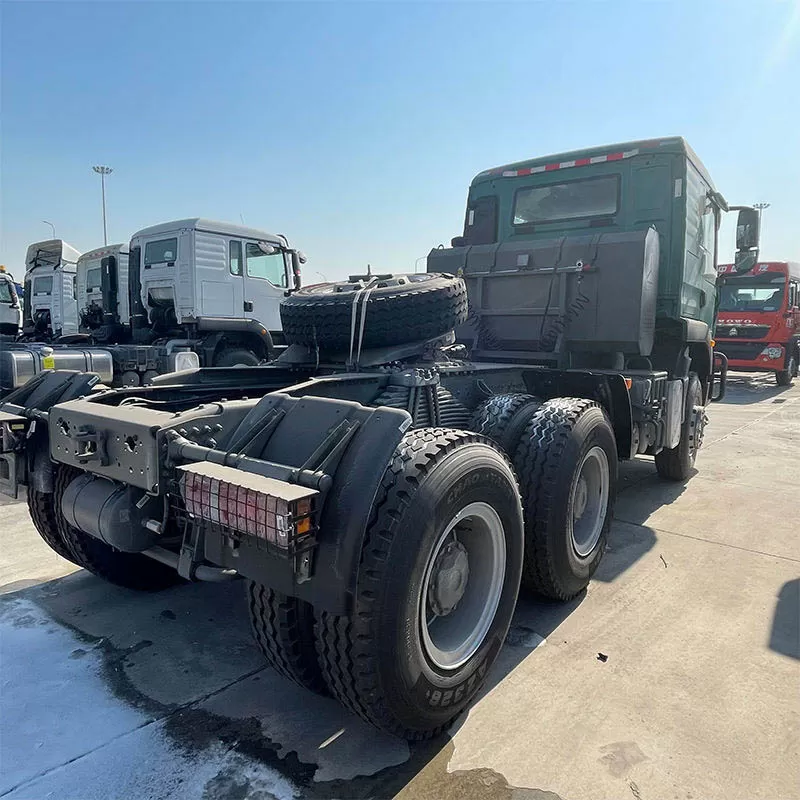 El codiciado cami&oacute;n tractor Howo TX de 371 caballos de fuerza, que cumple con la nueva normativa de emisiones Euro II.