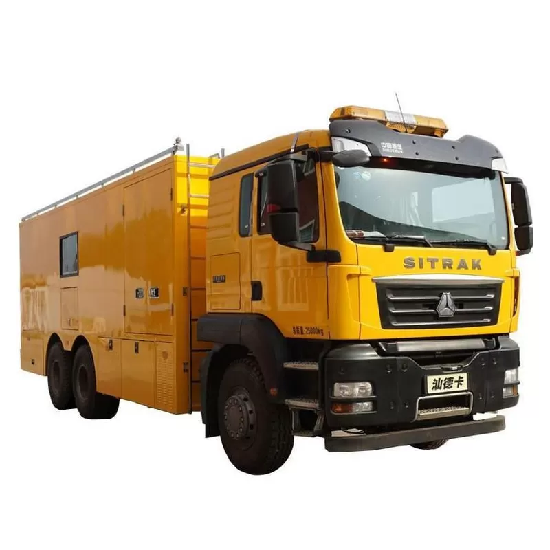 HOWO Flood Control and Rescue Vehicle &mdash; Multi-functional Flood Rescue Vehicle