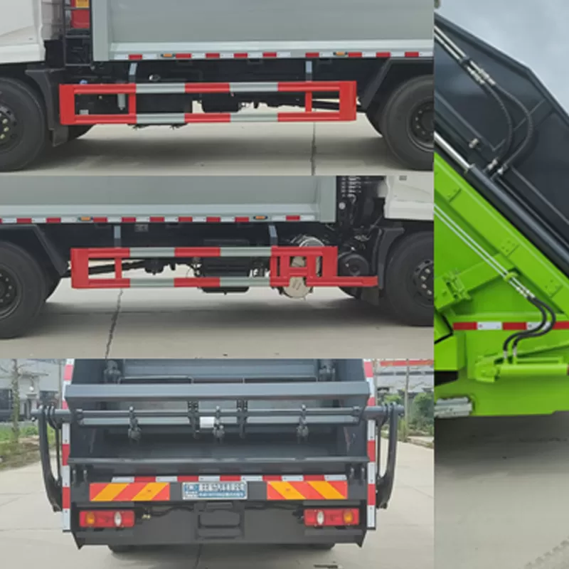 Su distancia entre ejes de 5,8 metros permite dise&ntilde;arlo como un cami&oacute;n compactador de basura.