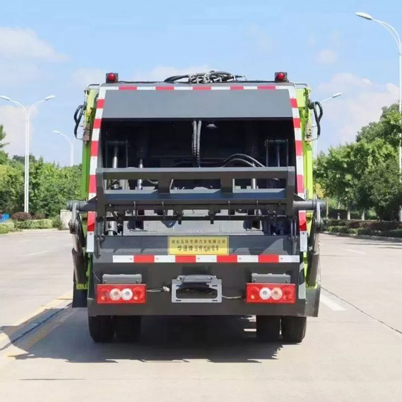 شاحنة ضغط نفايات من نوع جديد، شاحنة ضغط نفايات فوتون سعة 3 أطنان