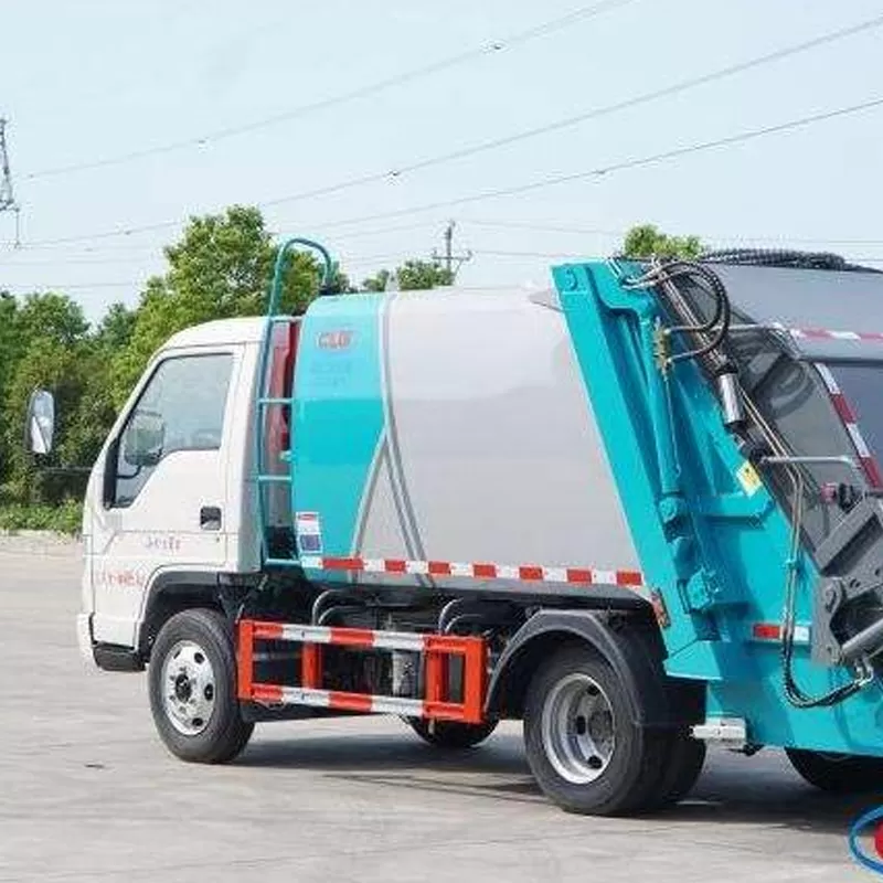 شاحنة جمع نفايات غاز الميثان من طبقات الفحم Zhongxin 8، ضاغطة نفايات خارجية، آلات حماية البيئة، شاحنة ضاغطة