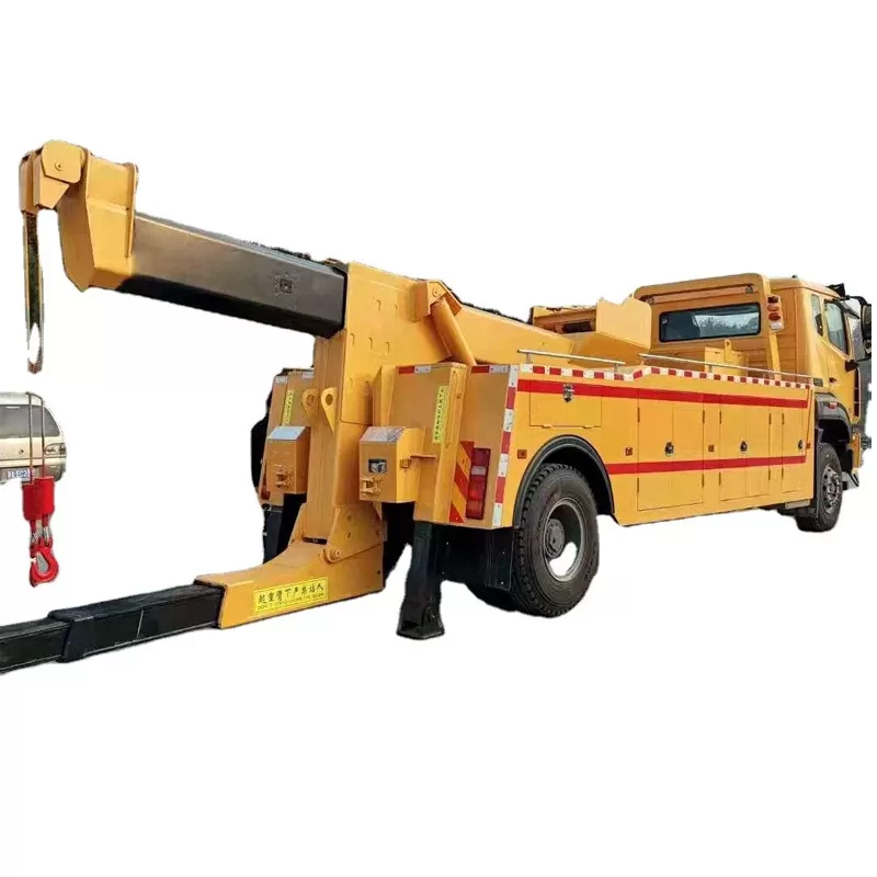 Sinotruk HOWO 4x2 10-Ton Integrated Towing & Wrecker Truck &mdash; Wheel-Lift Emergency Rescue Vehicle