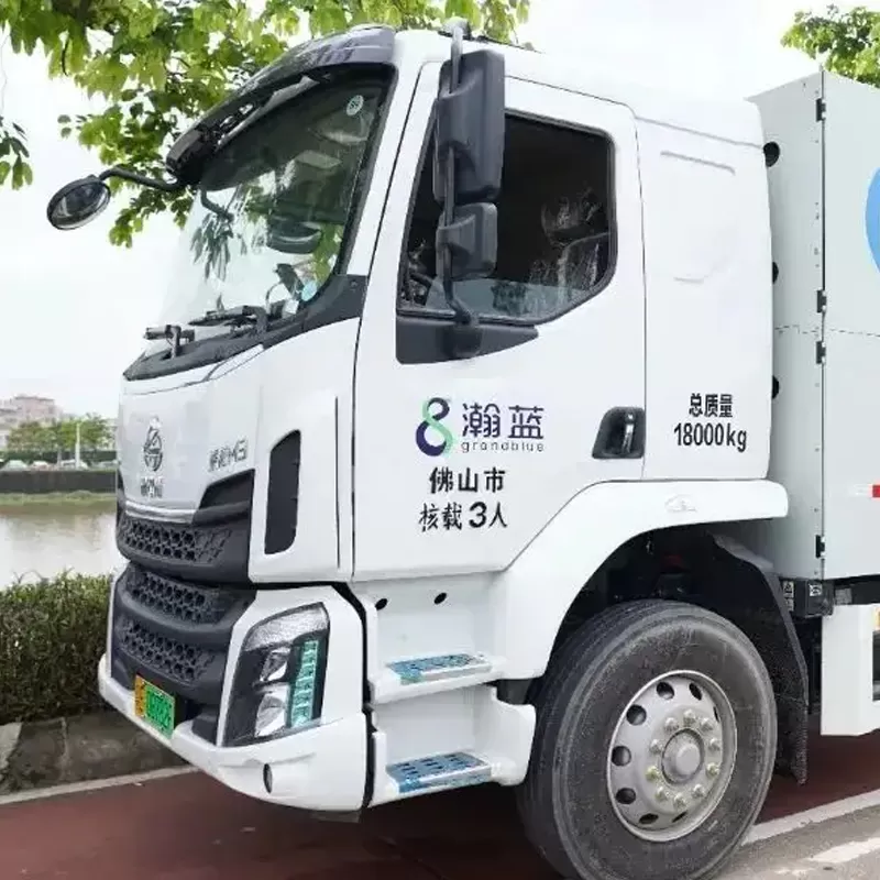 Cami&oacute;n H2 propulsado por hidr&oacute;geno, cami&oacute;n de pila de combustible de hidr&oacute;geno, cami&oacute;n rociador de combustible de hidr&oacute;geno 4x2