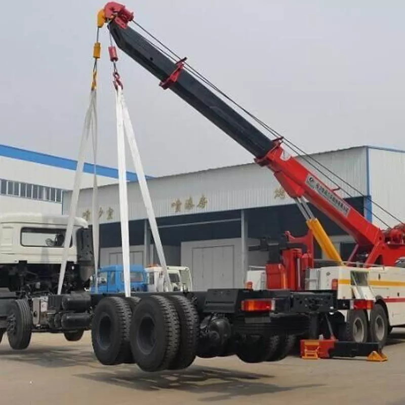 Sinotruk HOWO 8x4 Heavy-Duty 30-Ton / 50-Ton Integrated Towing & Lifting Wrecker &mdash; Road Recovery & Rescue Vehicle