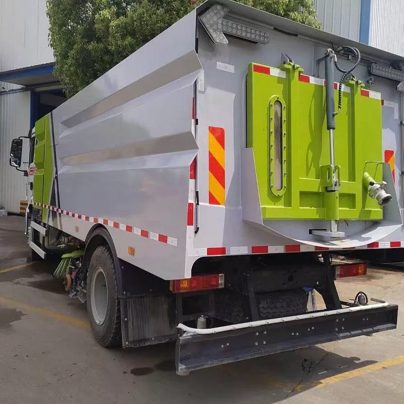 Shacman Road Sweeper Truck Efficient Road Cleaning