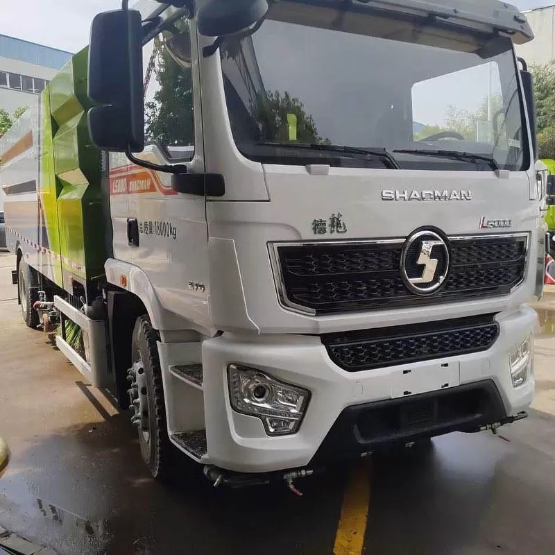 Shacman Road Sweeper Truck Efficient Road Cleaning