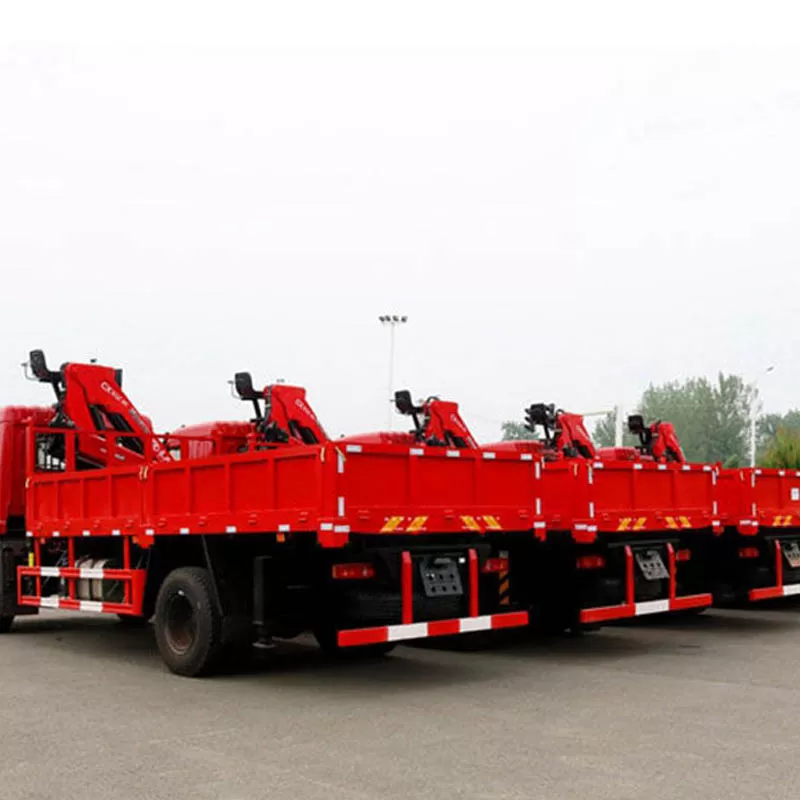 8-Ton Folding-Boom Construction Cargo Crane
