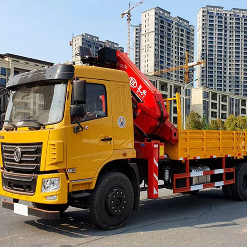 8-Ton Folding-Boom Construction Cargo Crane