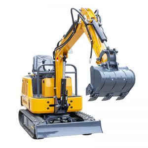 Miniexcavadora hidráulica pequeña HW-10 CE de China