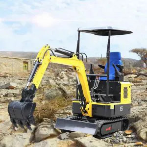 Miniexcavadora/excavadora pequeña de 1500 kg de China
