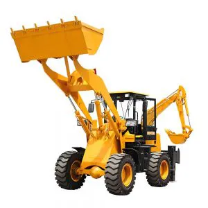 Miniexcavadora 4x4 de ruedas pequeñas de 3,4 toneladas de China